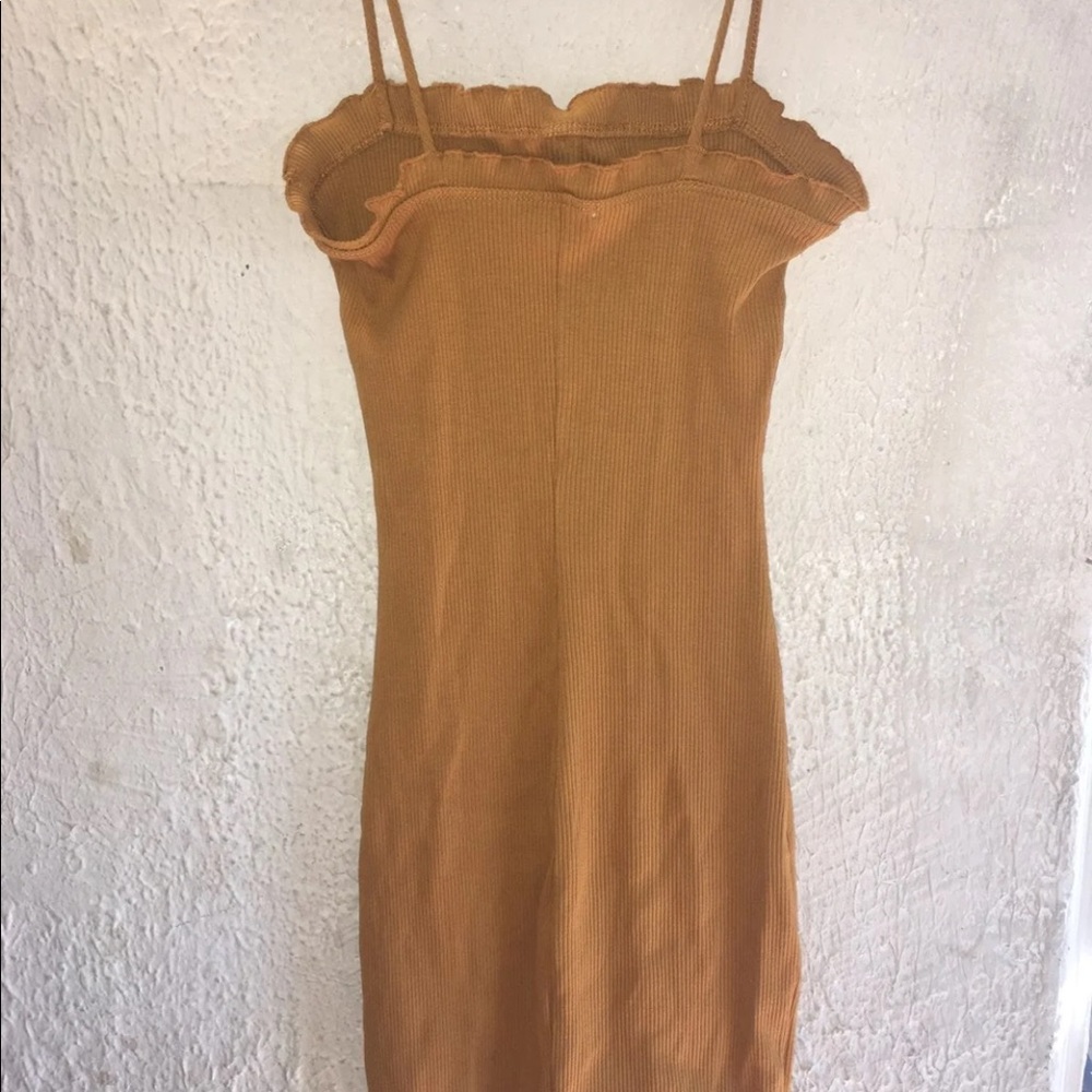 Mustard yellow dress